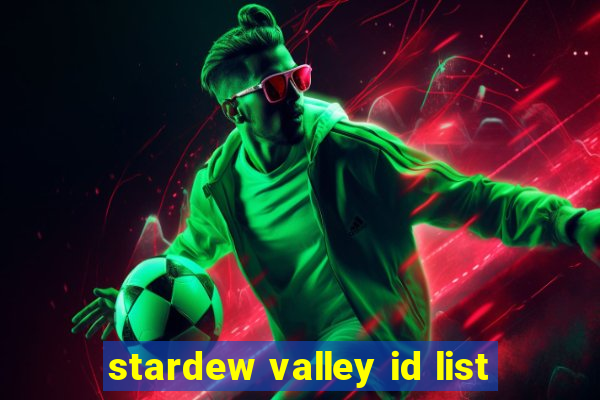 stardew valley id list